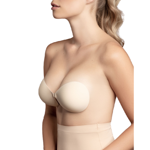 BYE-BRA – SUTI INVISÍVEL BEIGE COPO A