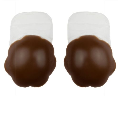 BYE-BRA – REALADOR PEITO PUSH-UP SILICONE MARROM TAMANHO M