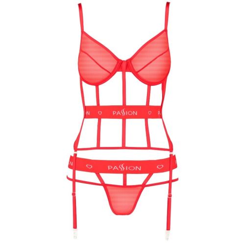 PASSION – KYOUKA CORSET VERMELHO S/M