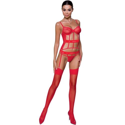 PASSION – CORSET KYOUKA VERMELHO L/XL
