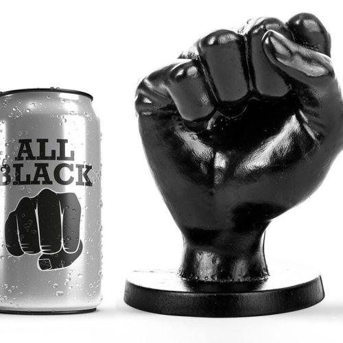 ALL BLACK – PUNHO ANAL 14 CM
