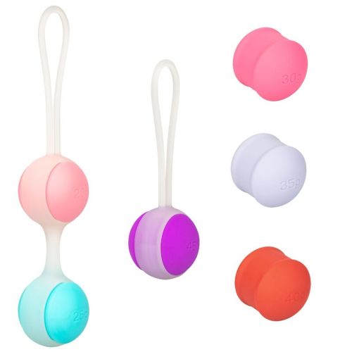CALEXOTICS – SHE-OLOGY CONJUNTO BOLAS KEGEL INTERCAMBIVEIS