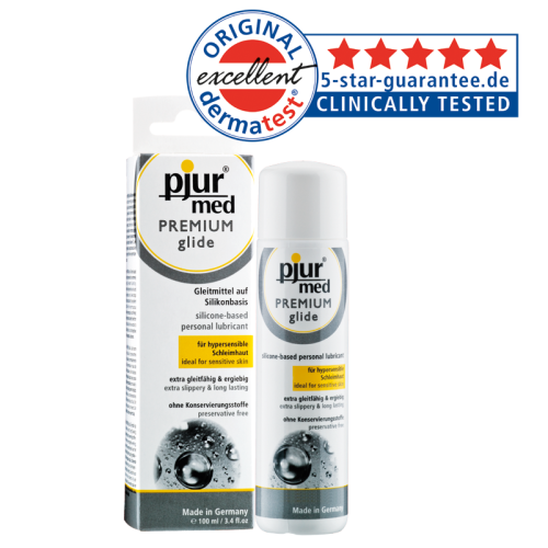 PJUR – LUBRIFICANTE DE SILICONE PREMIUM MED 100 ML