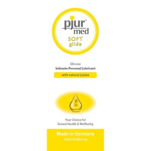 PJUR – LUBRIFICANTE DE SILICONE MED SOFT GLIDE 1.5 ML