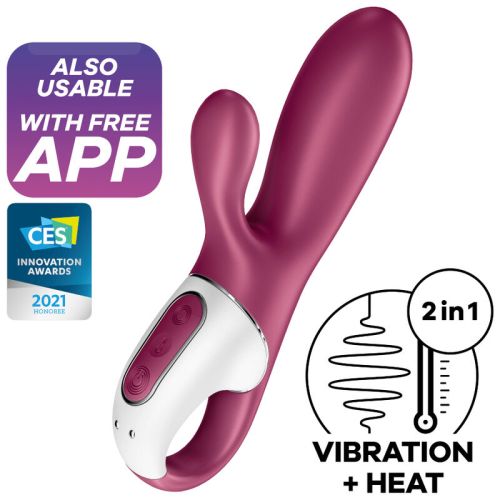 SATISFYER – VIBRADOR HOT BUNNY GSPOT