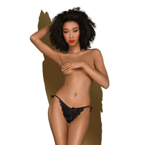 PENTHOUSE – TOO HOT TO BE REAL TANGA PRETO L/XL