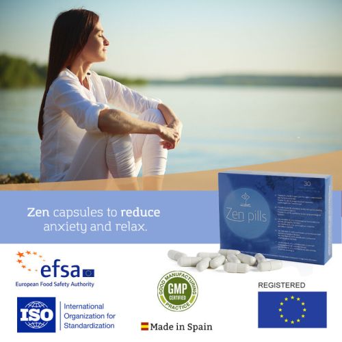 500 COSMETICS – ZEN PILLS C?PSULAS PARA REDUZIR A ANSIEDADE