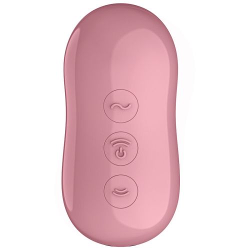 SATISFYER – ESTIMULADOR E VIBRADOR DE PULSO DE AR COTTON CANDY ROSA
