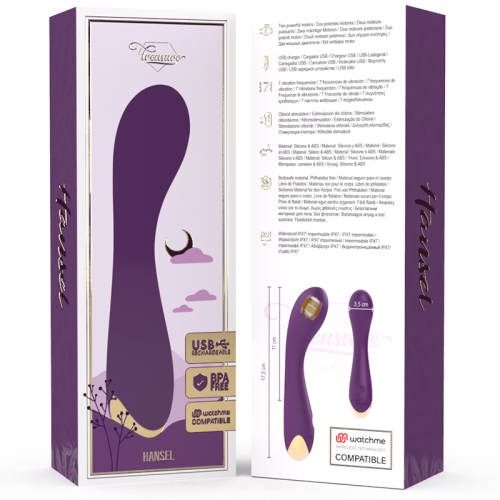 TREASURE – HANSEL G-SPOT VIBRATOR WATCHME WIRELESS TECHNOLOGY COMPATÍVEL