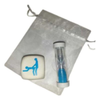 DIABLO PICANTE – DADO KAMASUTRA DE POSTURAS PARA MENINOS COM AMPULHETA