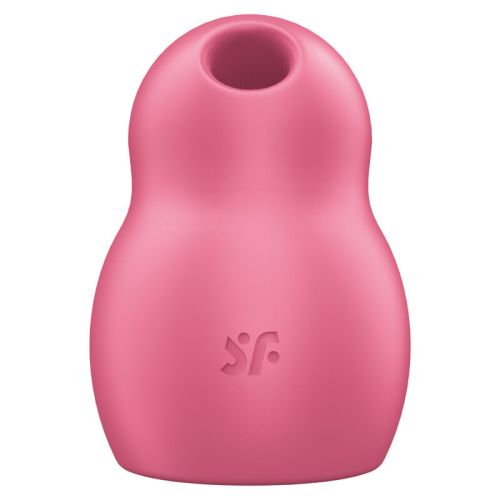SATISFYER – PRO TO GO 1 ESTIMULADOR E VIBRADOR DE PULSO DE AR DUPLO VERMELHO
