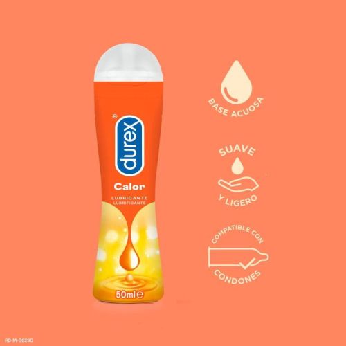 DUREX – LUBRIFICANTE EFEITO CALOR DUREX PLAY 50 ML