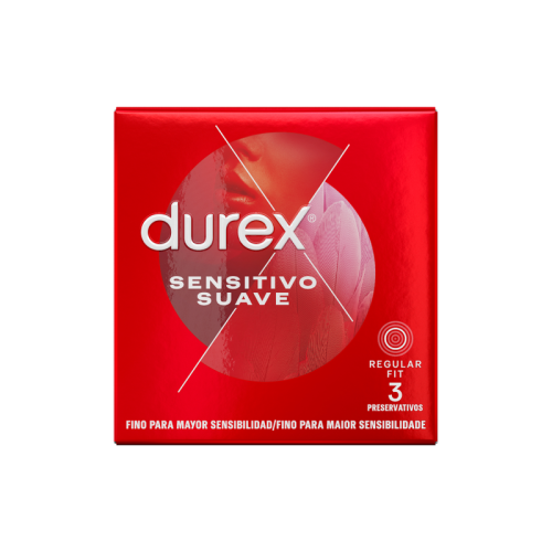 DUREX – PRESERVATIVOS SENSITIVE 3 UNIDADES