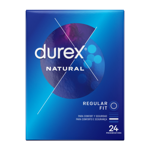 DUREX – PRESERVATIVOS NATURAIS 24 UNIDADES