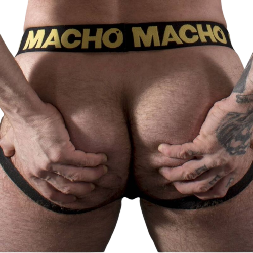 MACHO – MX25AC JOCK COURO AMARELO M