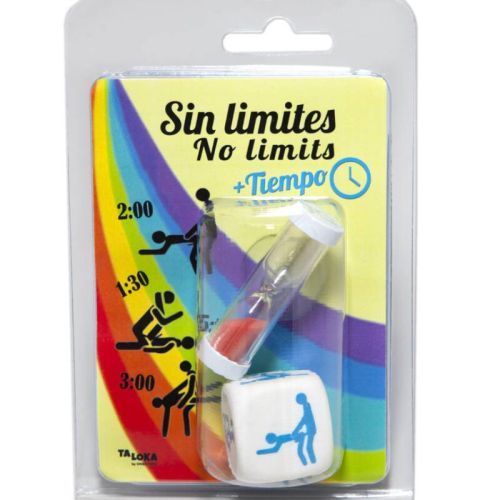 TALOKA – DADOS C/ POSIÕES + Ampulheta SEM LIMITES
