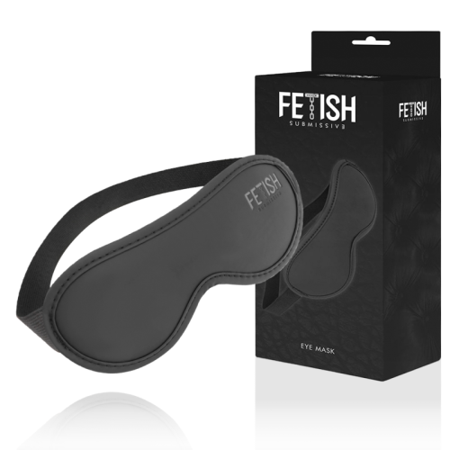 FETISH SUBMISSIVE – MSCARA DE COURO VEGANO II COM FORRO DE NOPRENE