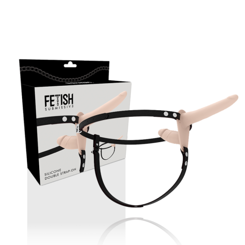 FETISH SUBMISSIVE HARNESS – DUPLA PENETRAO CARNE