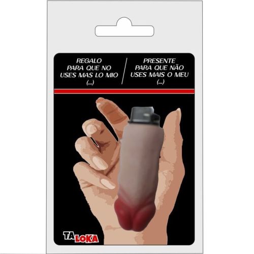 TALOKA – FANTSTICO LEVE EM FORMA DE PÊNIS DE COR DE CARNE
