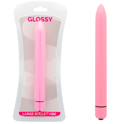 GLOSSY SLIM – VIBRADOR ROSA