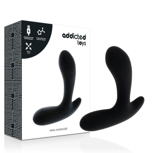 ADDICTED TOYS – MASSAGER ANAL VIBRAO PRETA