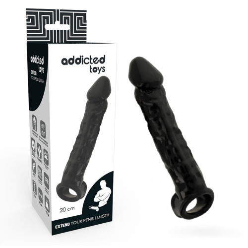 ADDICTED TOYS – DONG EXTENSO PRETA