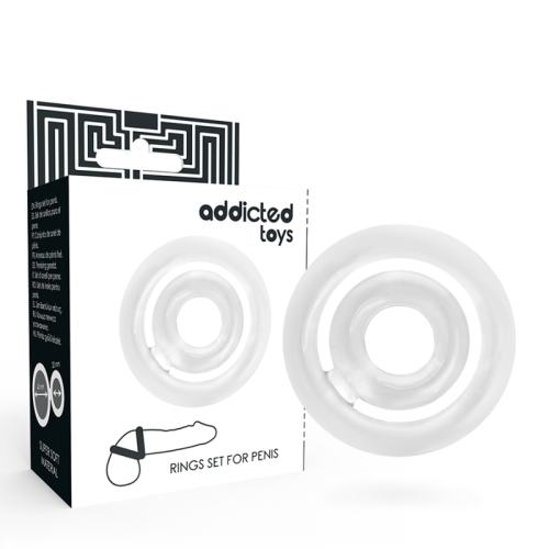 ADDICTED TOYS – POTENZ- C-RING P?NIS TRANSPARENTE