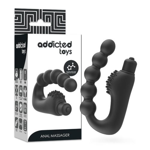 ADDICTED TOYS – MASSAGER ANAL PROSTTICO COM VIBRAO