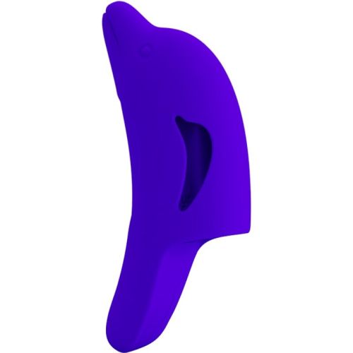 PRETTY LOVE – DELPHINI PODEROSO ESTIMULADOR DE DEDO AZUL ESCURO