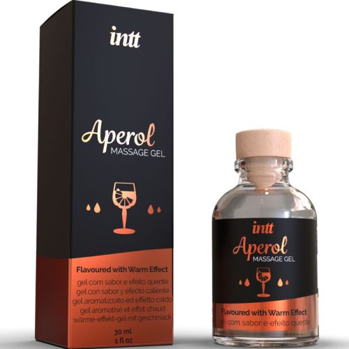 INTT MASSAGE & ORAL SEX – GEL DE MASSAGEM APEROL EFEITO DE CALOR INTENSO