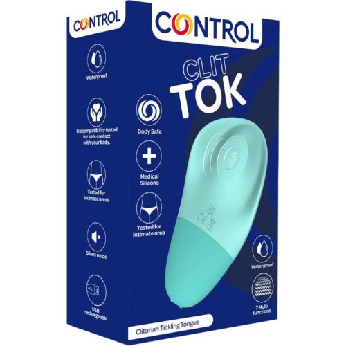 CONTROL – L?NGUA ESTIMULADORA DE CLIT?RIS RECARREGVEL CLIT TOK