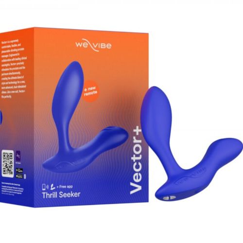 WE-VIBE – MASSAGEADOR DE PRÓSTATA VECTOR+ AZUL