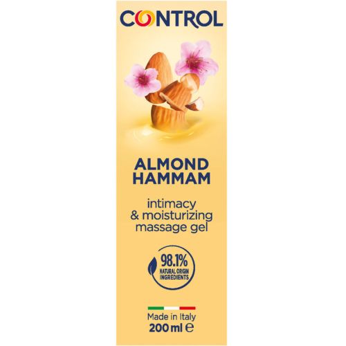CONTROL – GEL DE MASSAGEM HAMMAM DE AMÊNDOA 3 EM 1 200 ML