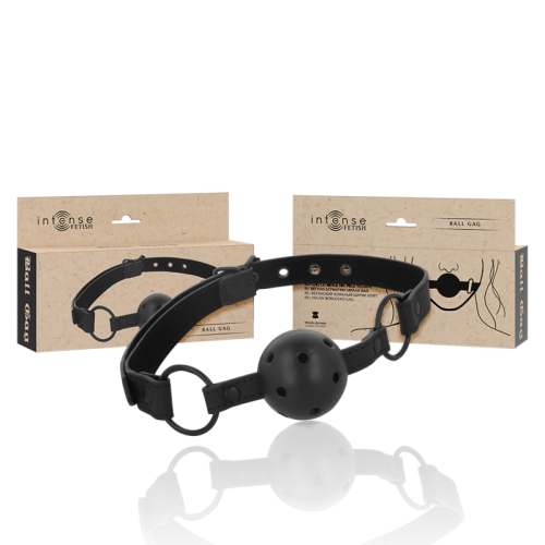 INTENSE – FETISH MORDAA DE BOLA DE COURO VEGANO