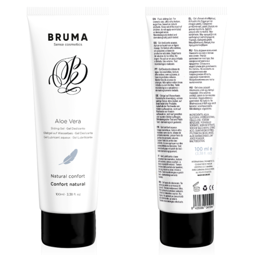 BRUMA – GEL DESLIZANTE DE ALOE VERA NATURAL CONFORT 100 ML