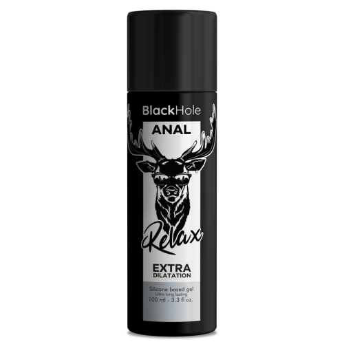 BLACK HOLE – GEL BASE DE SILICONE DILATAÇÃO ANAL 100 ML