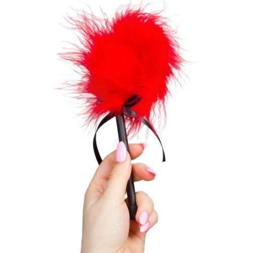 SECRETPLAY – ESPANADOR MARABOU VERMELHO