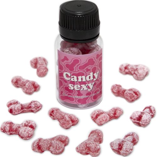 DIABLO PICANTE – CANDY SEXY JAR COM 12 GOMAS SABOR MORANGO-CEREJA