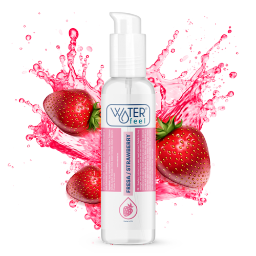 WATERFEEL – LUBRIFICANTE À BASE DE ÁGUA DE MORANGO 175 ML