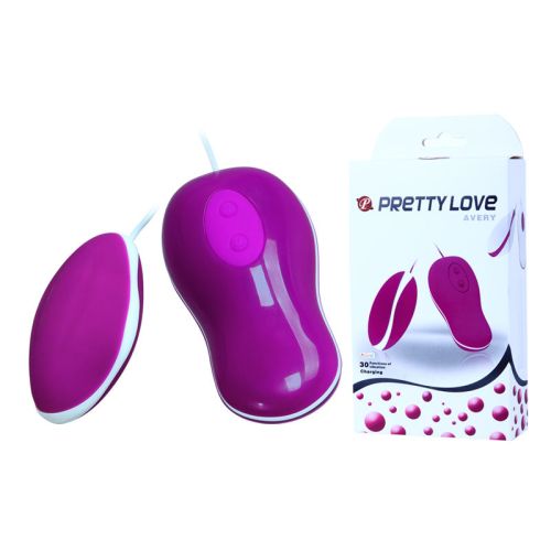 PRETTY LOVE – OVO VIBRANTE COM CONTROLE REMOTO AVERY