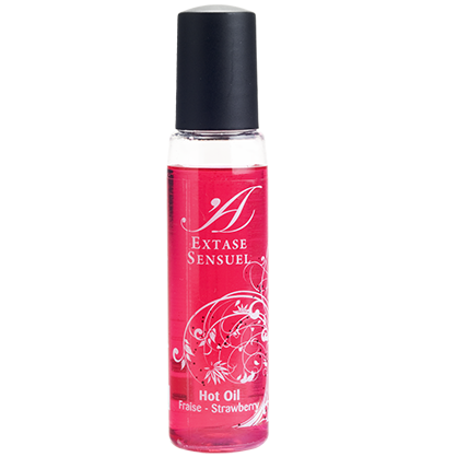 EXTASE SENSUAL – ?LEO ESTIMULANTE DE MORANGO CALOR VIAGEM 35 ML