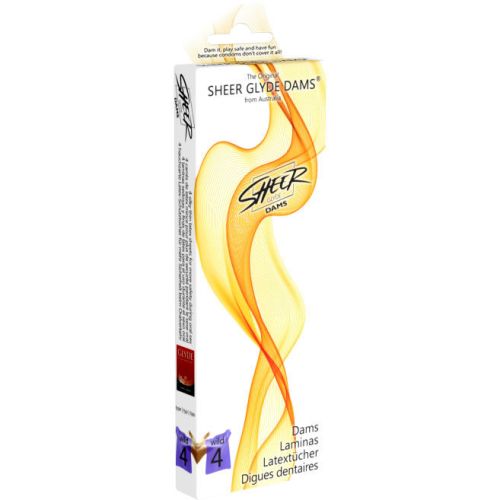 SHEER GLYDE – DAMS LAMINAS L?TEX SEXO ORAL AMOROS SELVAGENS