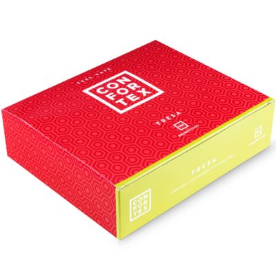 CONFORTEX – CONDOM DE MORANGO 144 UNIDADES