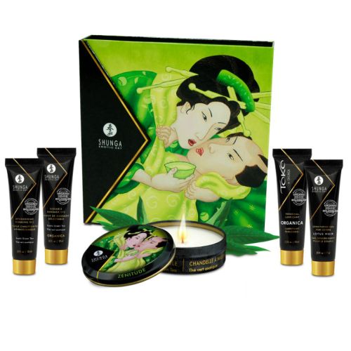 SHUNGA – KIT DE CH? VERDE ORG?NICO SECRET GEISHA
