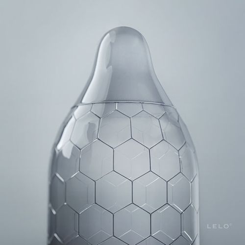 LELO – CAIXA DE PRESERVATIVO HEX 3 UNIDADES