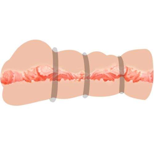 CRAZY BULL – MASTURBADOR DE VAGINA COM ANÉIS