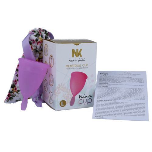 NINA KIK? – COPO MENSTRUAL ROXO – TAMANHO L