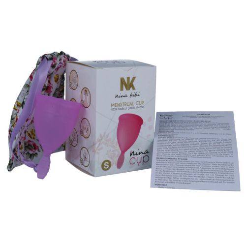 NINA KIK? – COPO MENSTRUAL ROXO – TAMANHO S