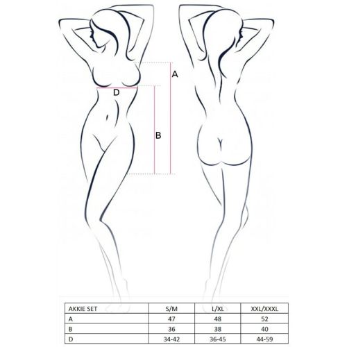 PASSION – CONJUNTO MULHER AKKIE FANTASIA DE ENFERMEIRA S/M