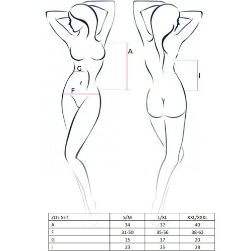 PASSION – CONJUNTO WOMAN ZOE TAMANHO L/XL